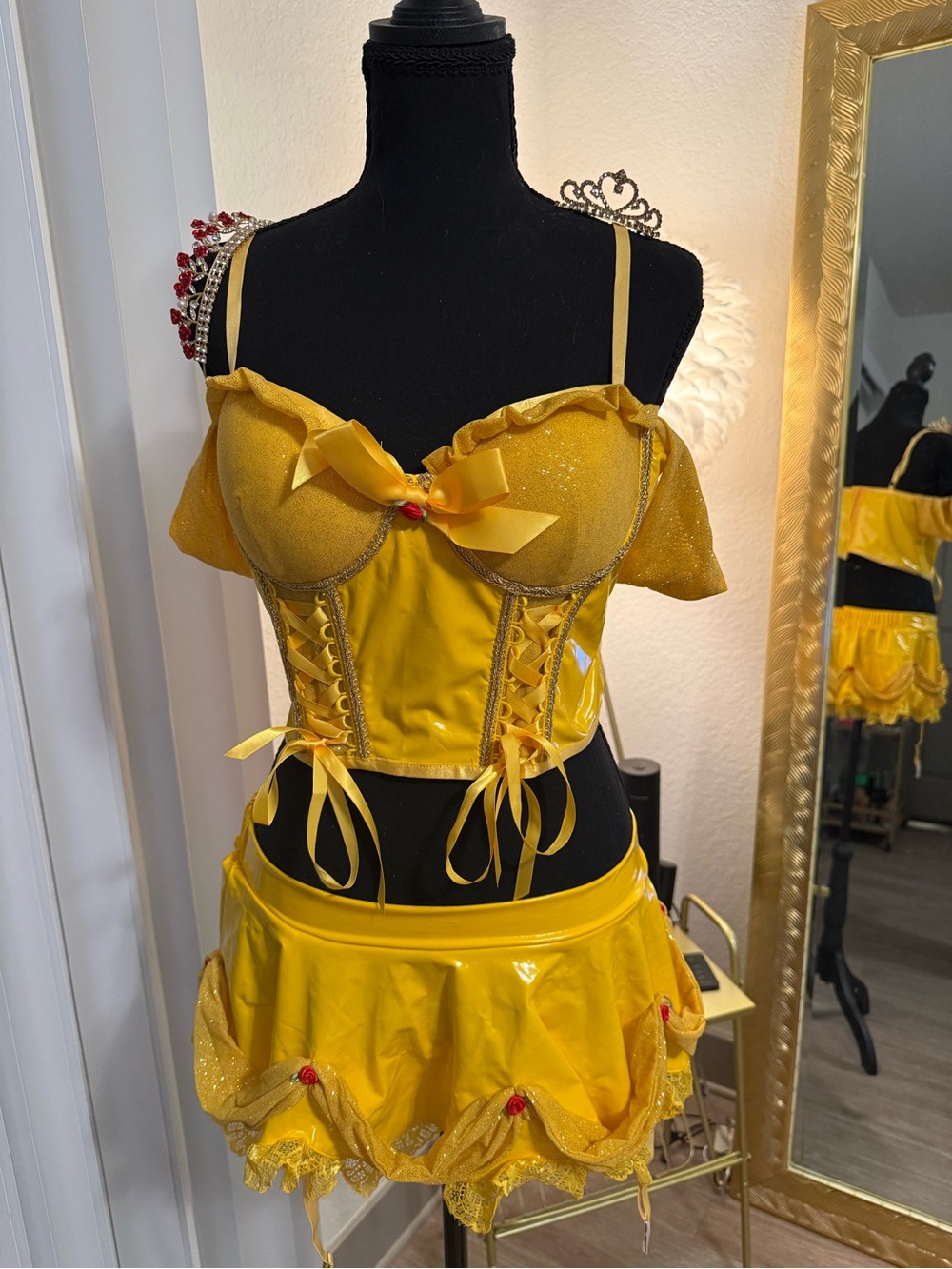 Dolls Kill Trickz N Treatz “Enchanted Tales (Belle) Costume Set” New with Tags